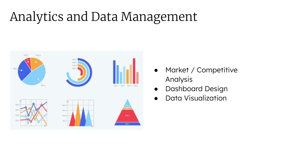 Analytics and Data Management