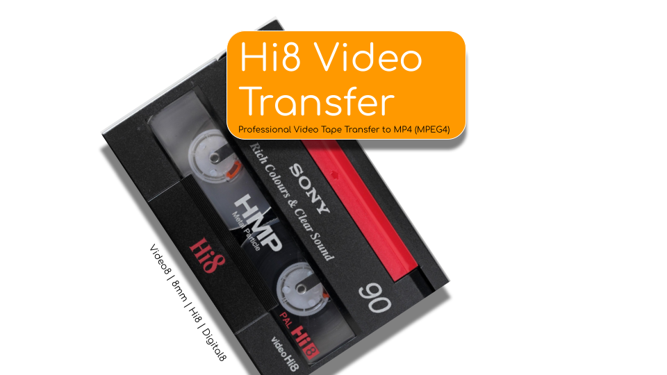How to digitize cassettes and reels? Hi8, MiniDV, VHS, VHS-C, Audio, Super  8, 8mm 