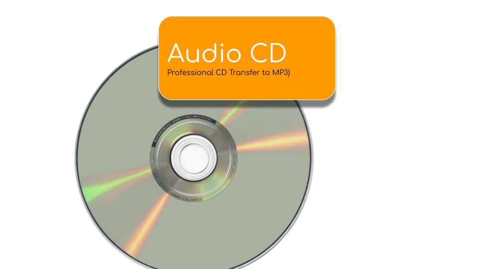 Audio CD (Compact Disc) Audio Transfer Service, Digitization to Digital MP3  file - Lotus Media